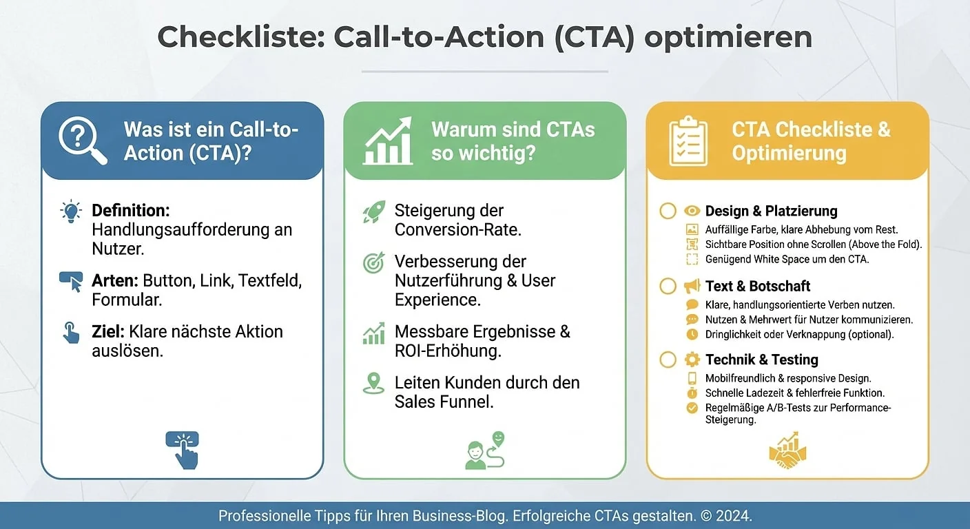 Infografik: Call-to-Action (CTA)