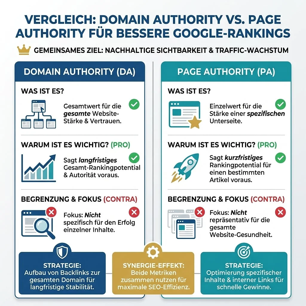 Infografik: Domain Authority