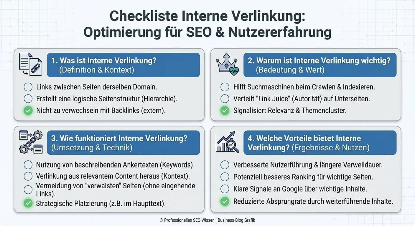 Infografik: Internal Linking