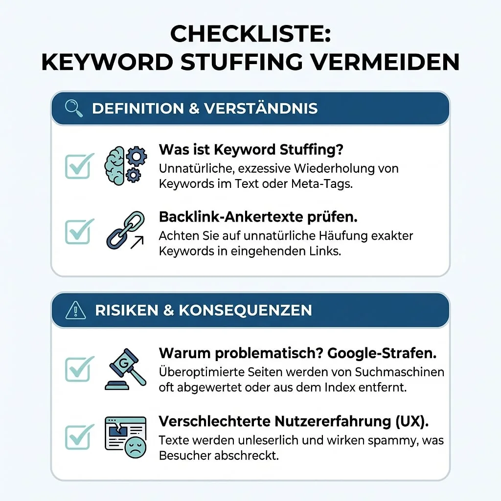 Infografik: Keyword Stuffing