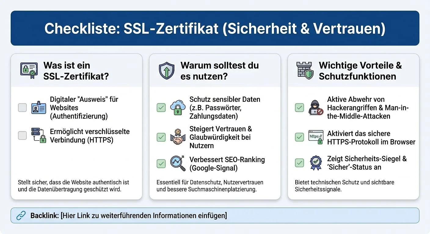 Infografik: SSL-Zertifikat
