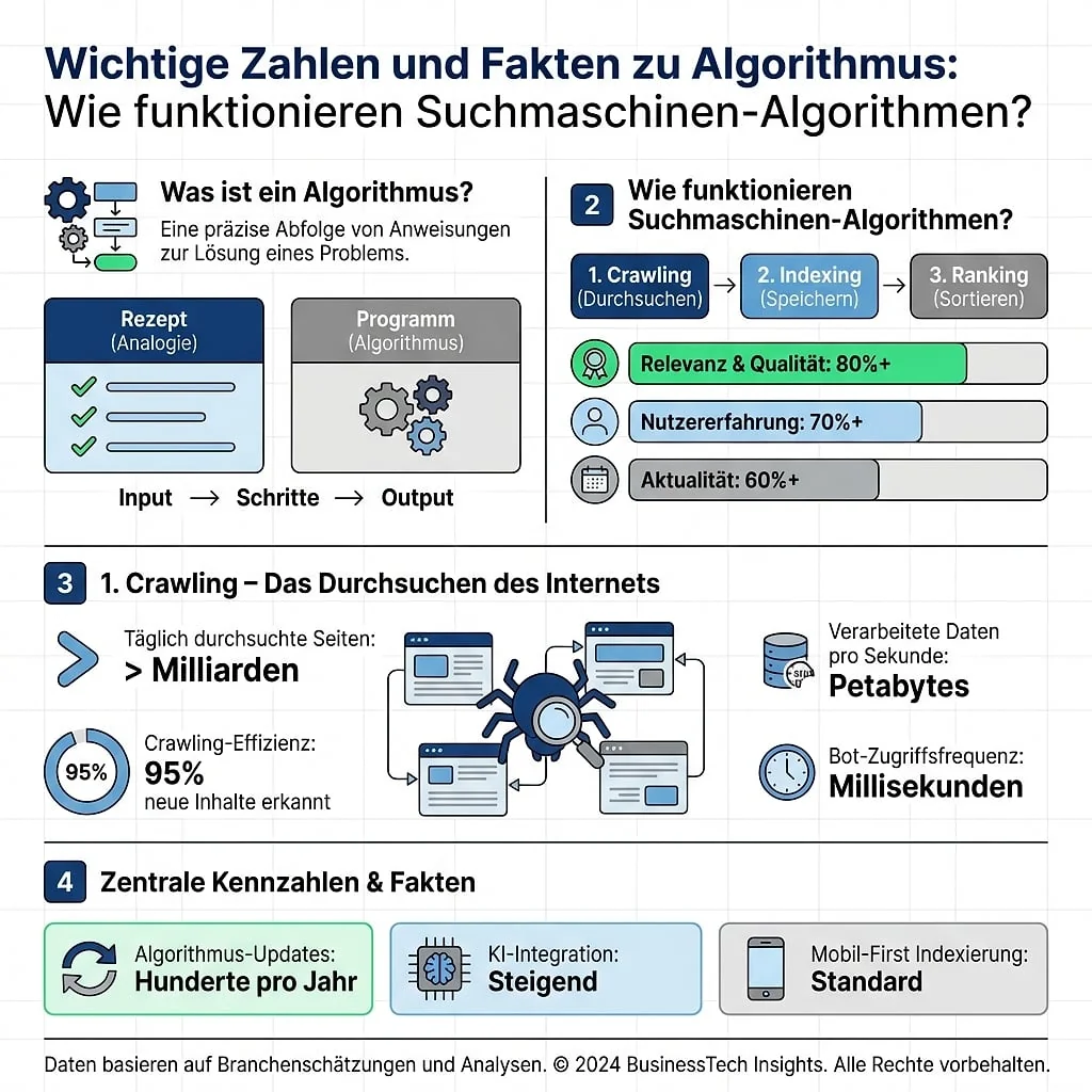 Infografik: Algorithmus