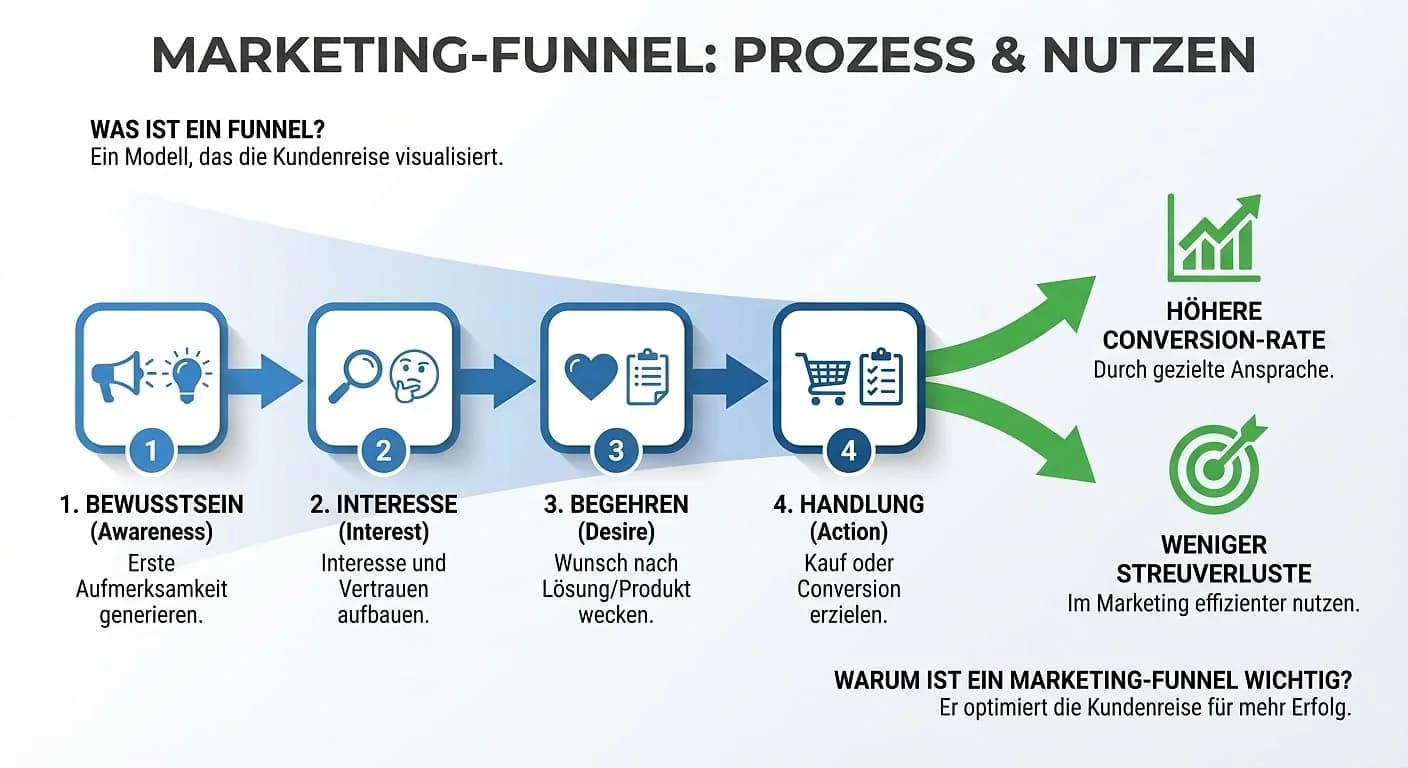 Infografik: Funnel (Marketing-Funnel)